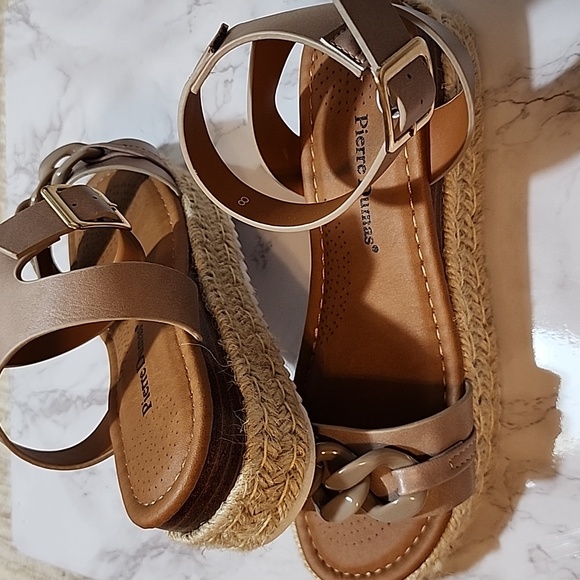 Pierre Dumas nude ankle strap sandals - Picture 4 of 8